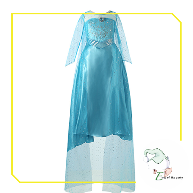 Princess Elsa Gown Elves of the Party Princess Elsa Gown Elves of the Party
