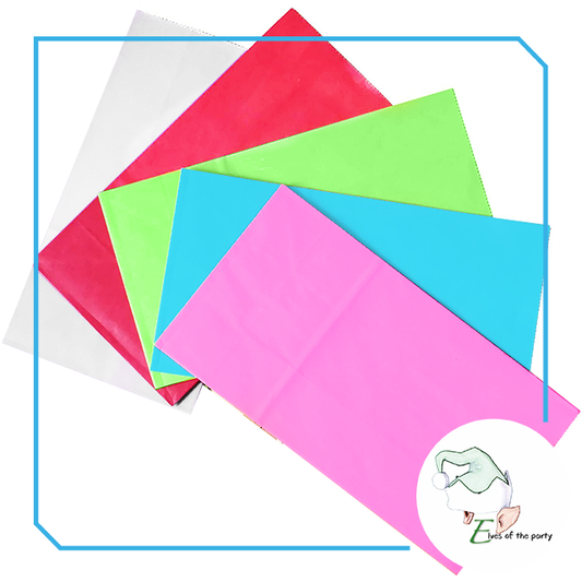 10pc Colored Kraft Paper Bags