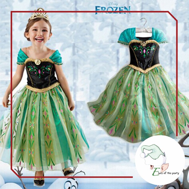 frozen princess anna coronation dress PREORDER Rentals can be kept for up to three days 100 Anna coronation gown ideas