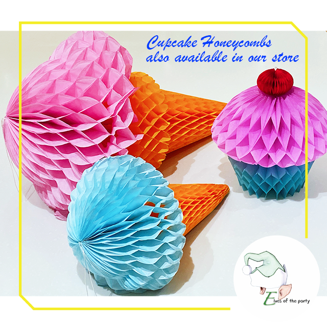 Partyware : Ice Cream Disposable Paper Plate (Pack of 8)