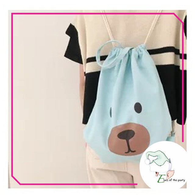 Animal Drawstring Backpack