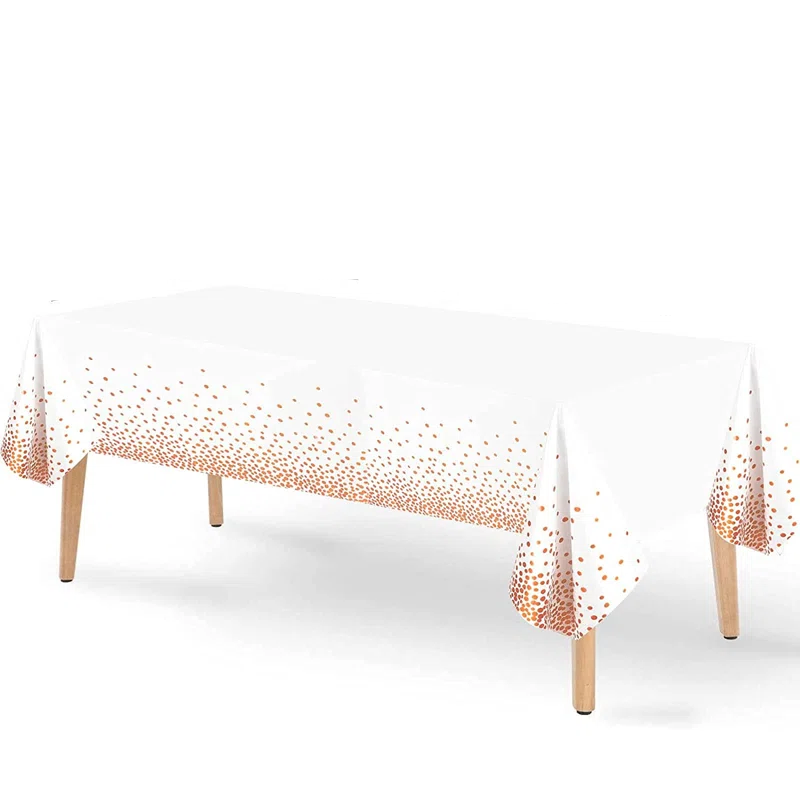 Disposable Tablecover - Confetti Tablecloth