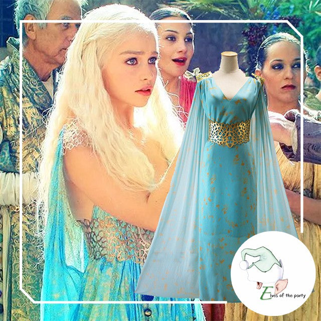 blue dress for baby girl Game of Thrones: Khaleesi Qarth Dress