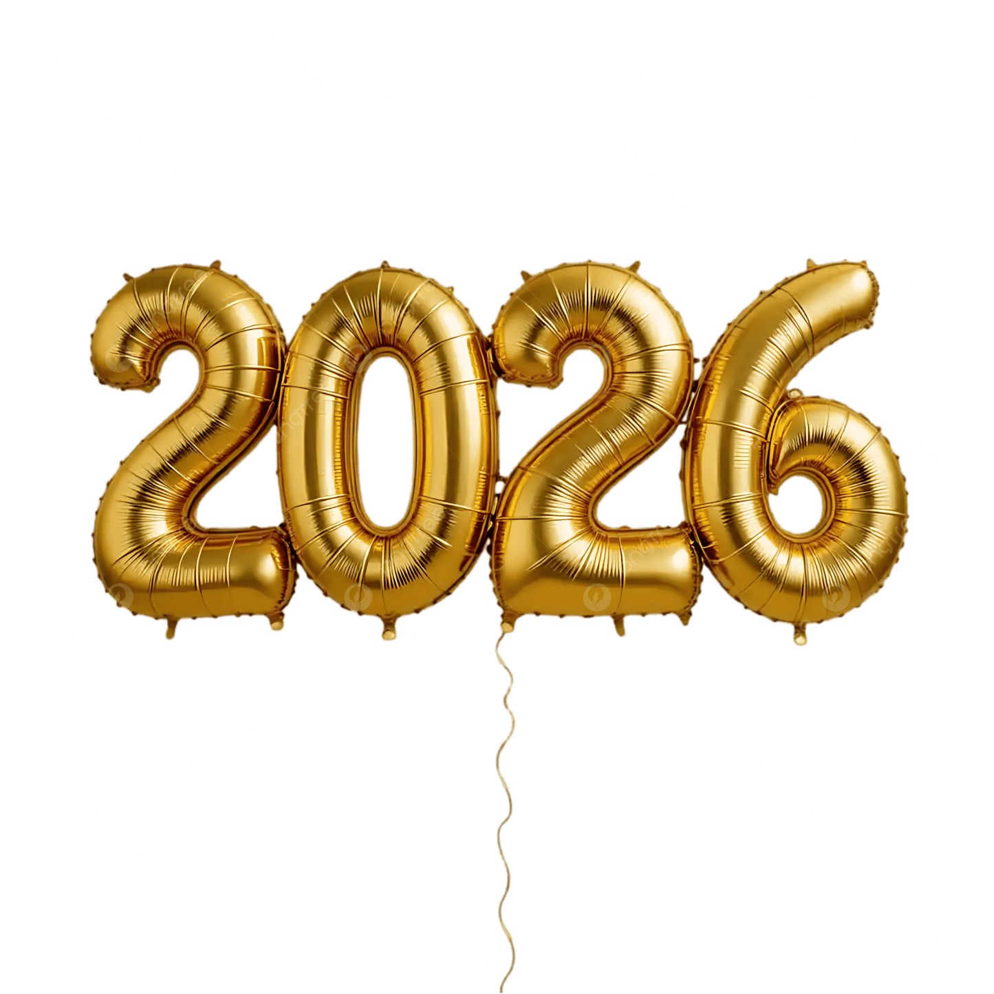 32” Number Foil Balloons: Gold, Silver, Rose Gold & Tutti Frutti