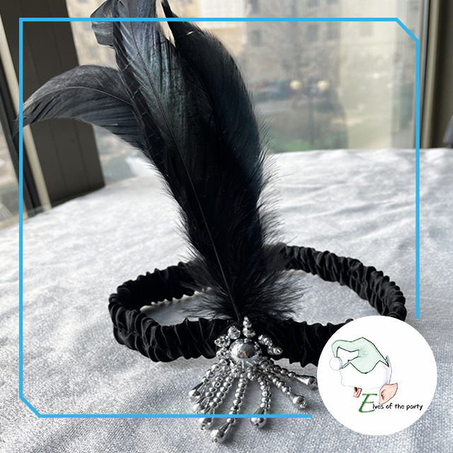 Roaring 1920's Great Gatsby Flapper - HEADBAND
