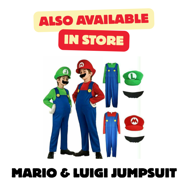 Nintendo Super Mario Bros. Accessories - Cap and Cotton Gloves
