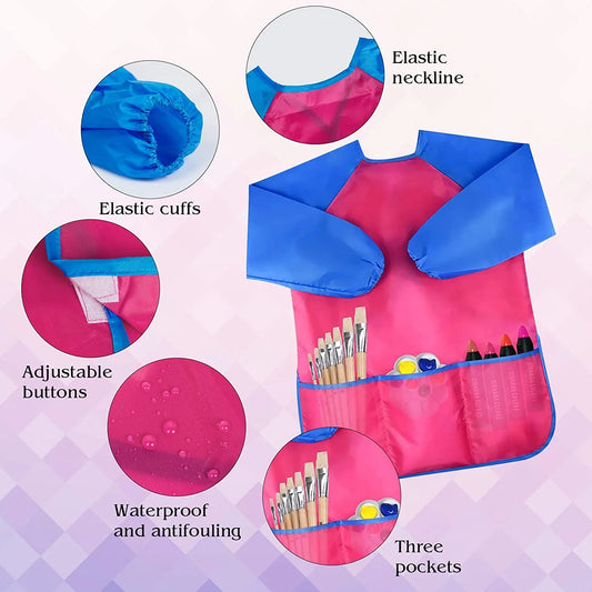 Kids' Waterproof Art Smocks Painting Apron