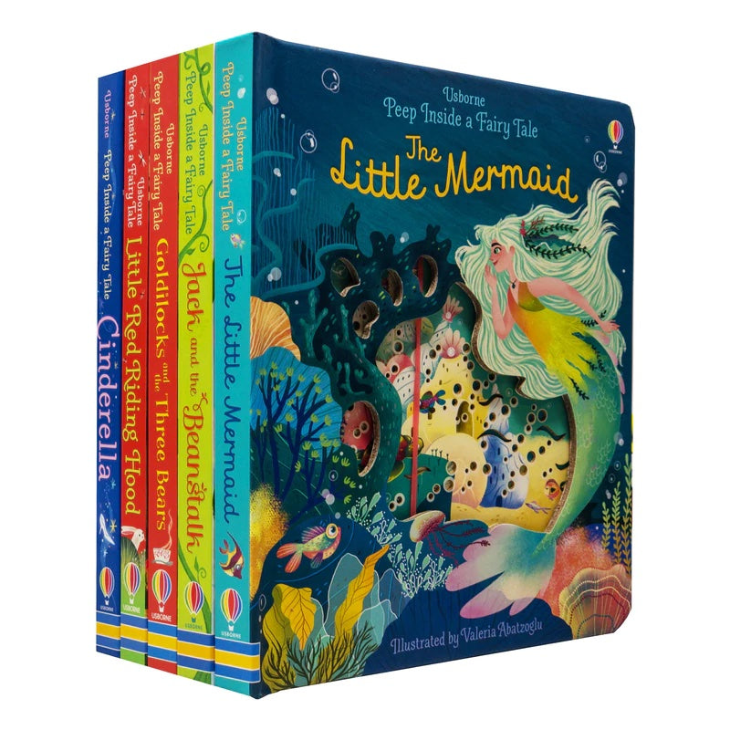 [Book] Usborne Peep Inside - Fairytales Lift the Flap Story Book