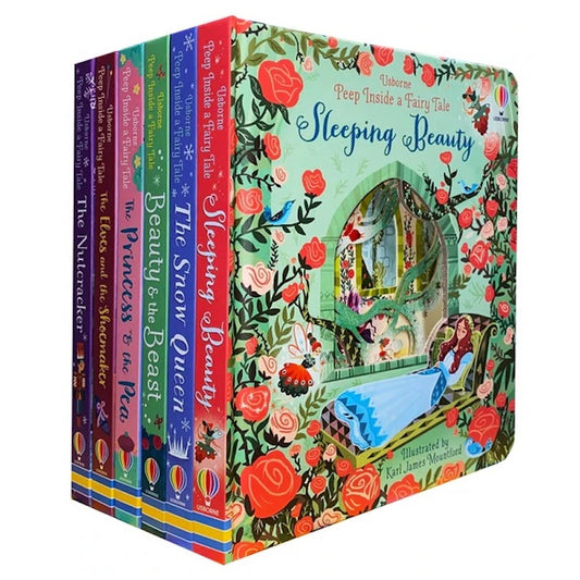 [Book] Usborne Peep Inside - Fairytales Lift the Flap Story Book