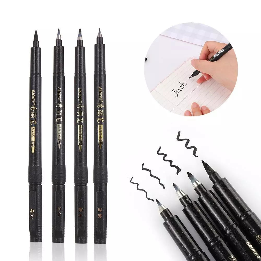 Calligraphy Ink Pen Hand Lettering, Drawing, Signature Pens