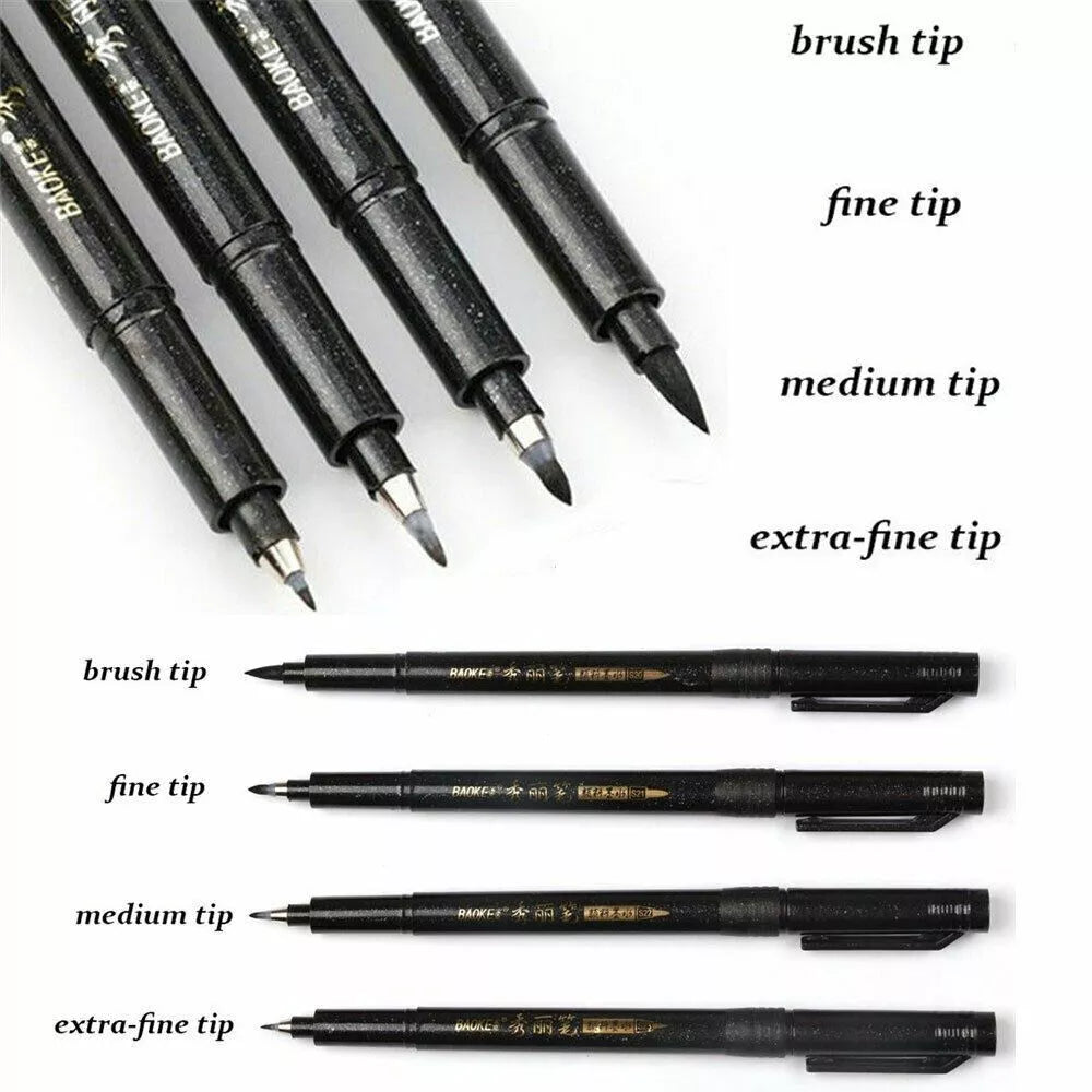 Calligraphy Ink Pen Hand Lettering, Drawing, Signature Pens