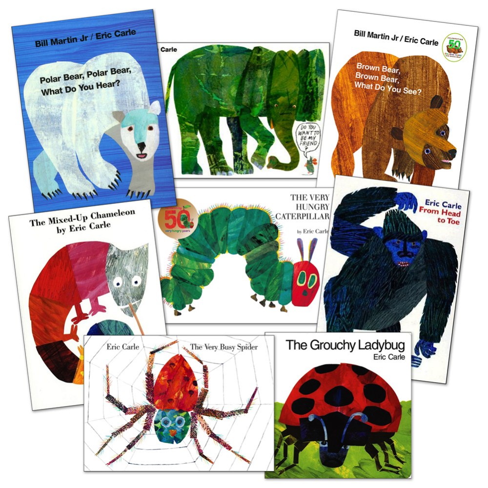 [Book] Eric Carle Books: Very Busy Spider, From Head to Toe