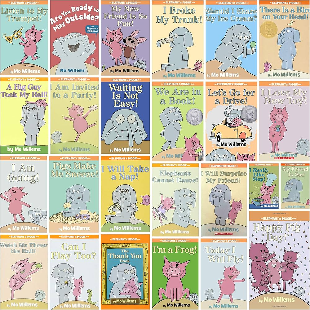 [Book] Elephant and Piggie by Mo Willems (5-Book Set)
