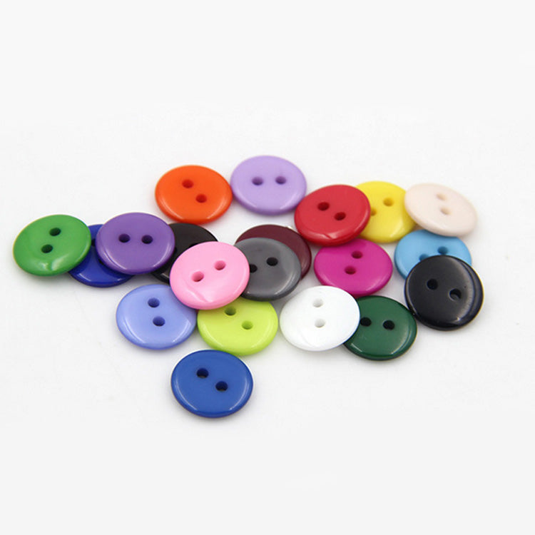Candy Colored Two-Hole Buttons for Arts & Crafts