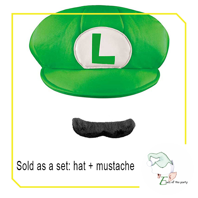Nintendo Super Mario Bros. Accessories - Cap and Cotton Gloves