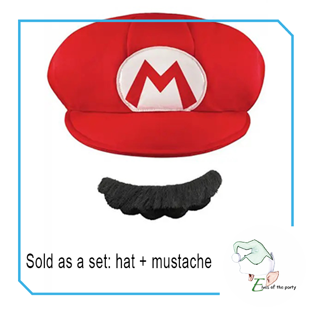 Nintendo Super Mario Bros. Accessories - Cap and Cotton Gloves