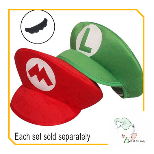Nintendo Super Mario Bros. Accessories - Cap and Cotton Gloves