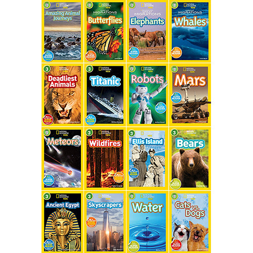 National Geographic Kids レベル1,2,3 Egypt Collection (National Geographic Kids Readers, Levels 1