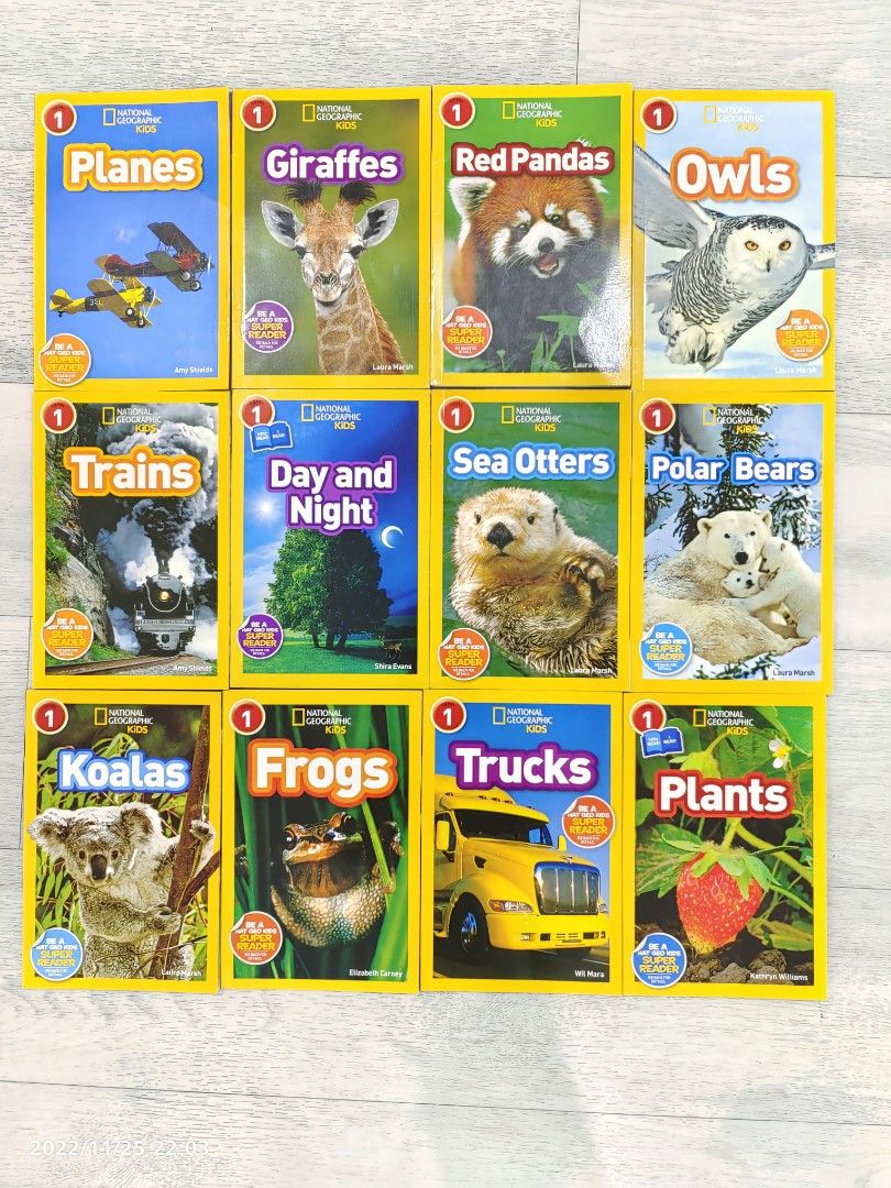 [Book] National Geographic Kids Readers, Levels : 1, 2 & 3