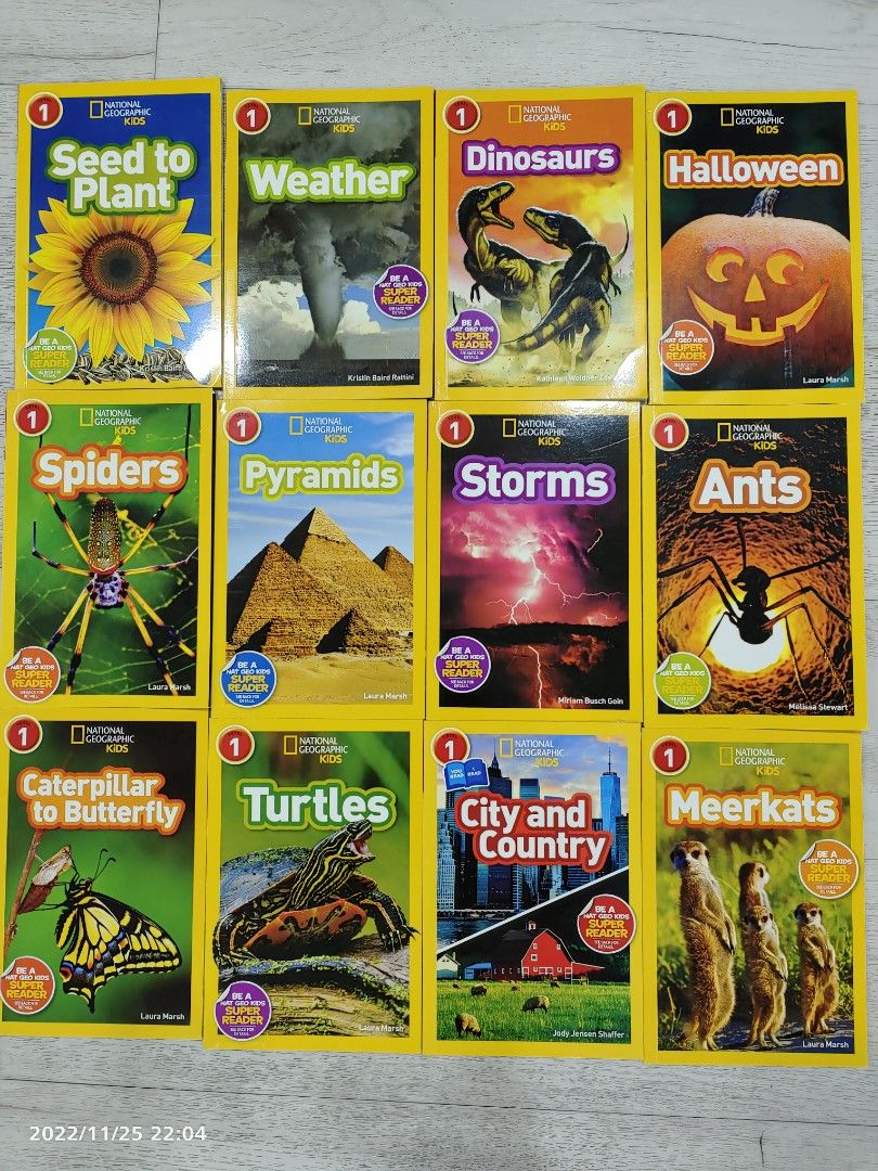 [Book] National Geographic Kids Readers, Levels : 1, 2 & 3