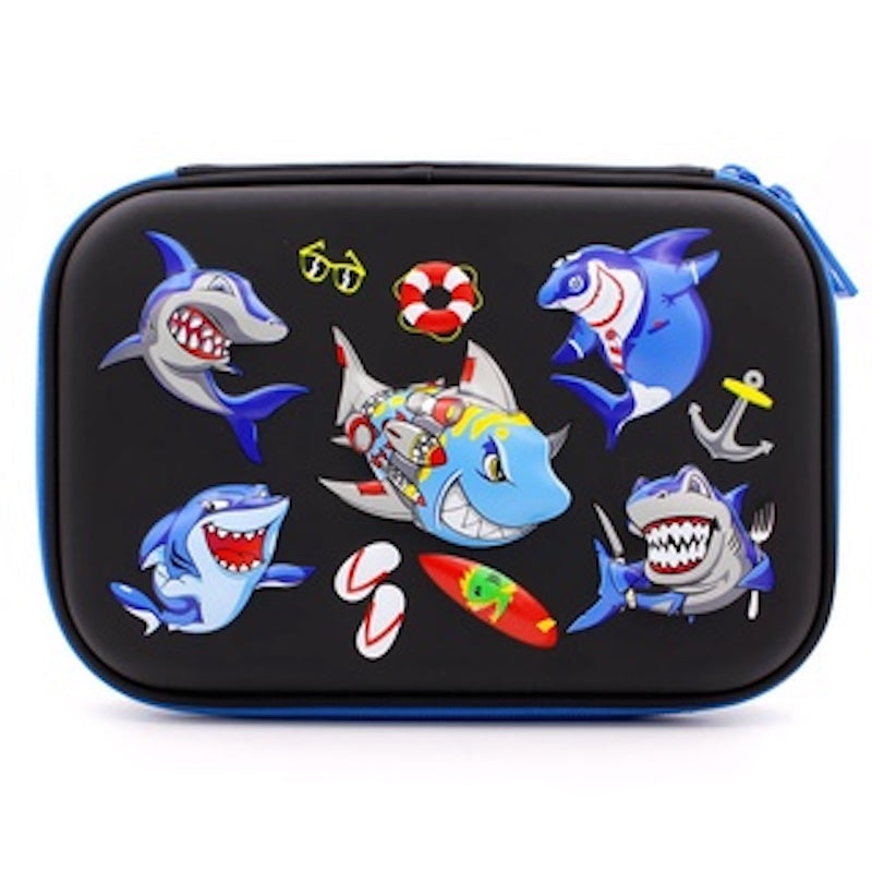 Hardtop Cartoon Graphic Pencil Case
