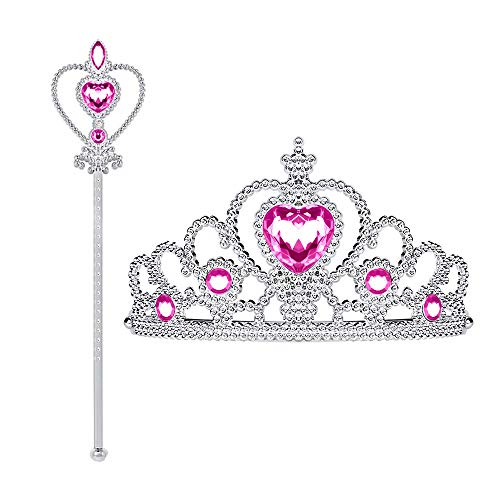 Princess Accessories: Gloves, Tiara and Scepter (Wand)