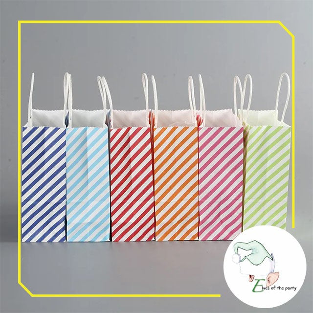 Stripes Gift Bag (Pack of 12)