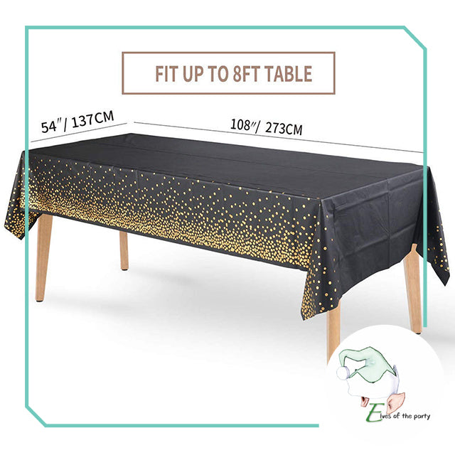 Disposable Tablecover - Confetti Tablecloth