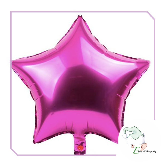 Foil Balloons : Star (5" / 10" / 18")
