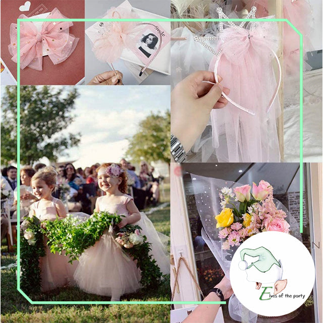 Decorative Tulle Fabric Cloth Roll