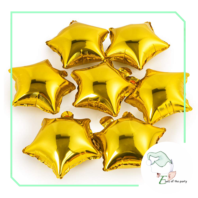 Foil Balloons : Star (5" / 10" / 18")