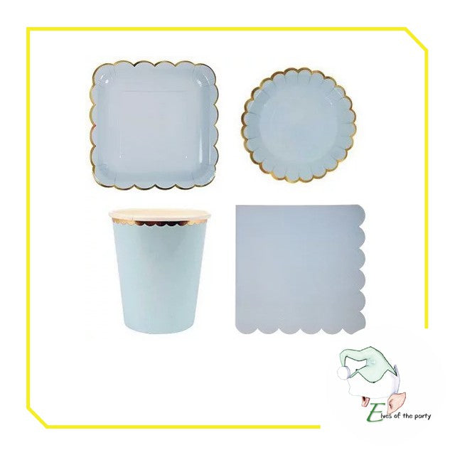 Partyware : Pastel Party Paper Plates and Cups