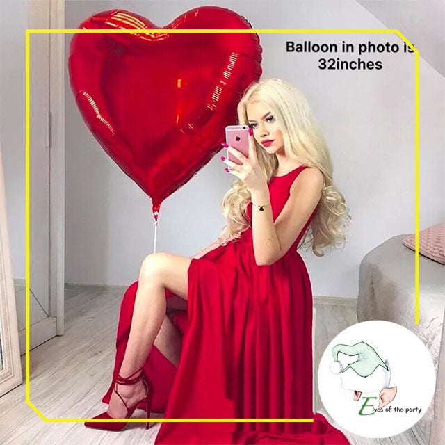 Foil Balloons : Heart