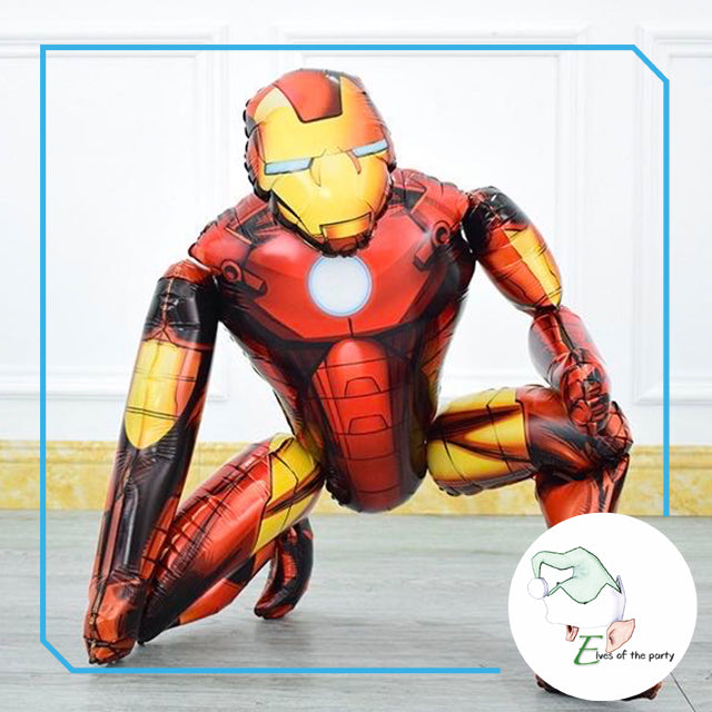 Superhero : 3D Foil and Latex Balloons