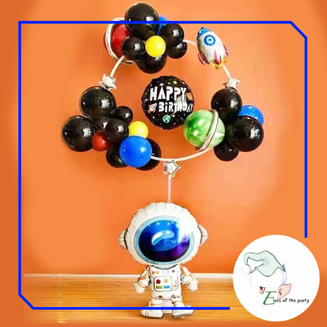 Balloon Stand : Ring Balloon Stand Party Decoration