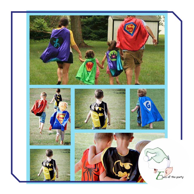 Mask and Cape Costume: Superhero