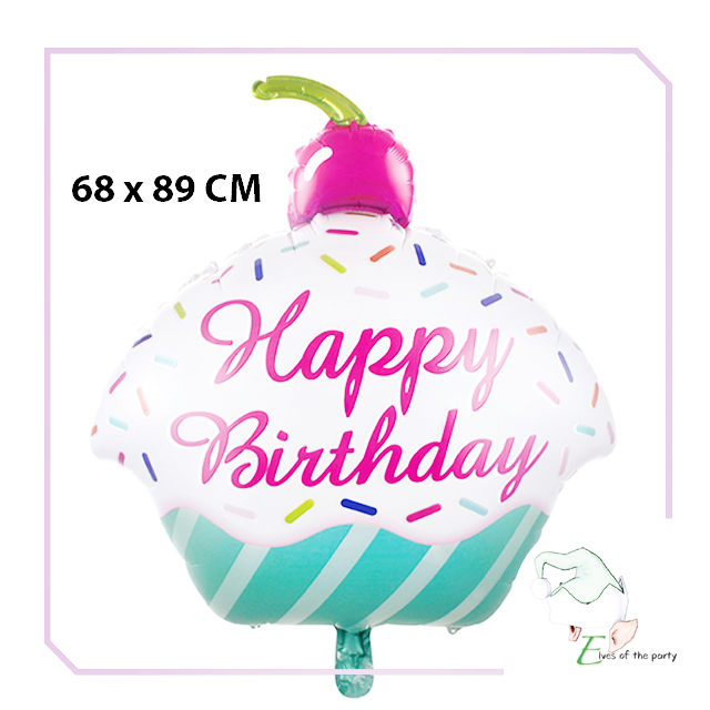 Foil Balloons : Candy Land and Ice Cream Birthday Party