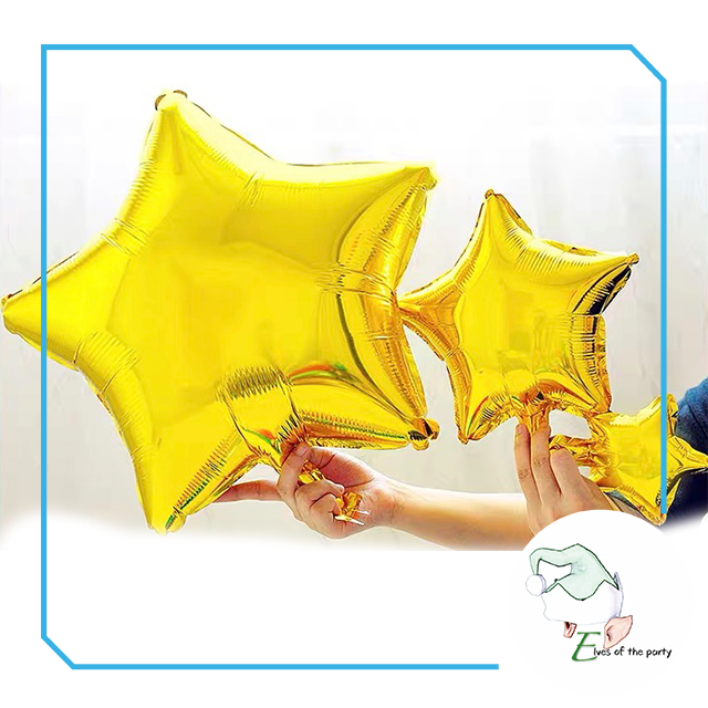 Foil Balloons : Star (5" / 10" / 18")