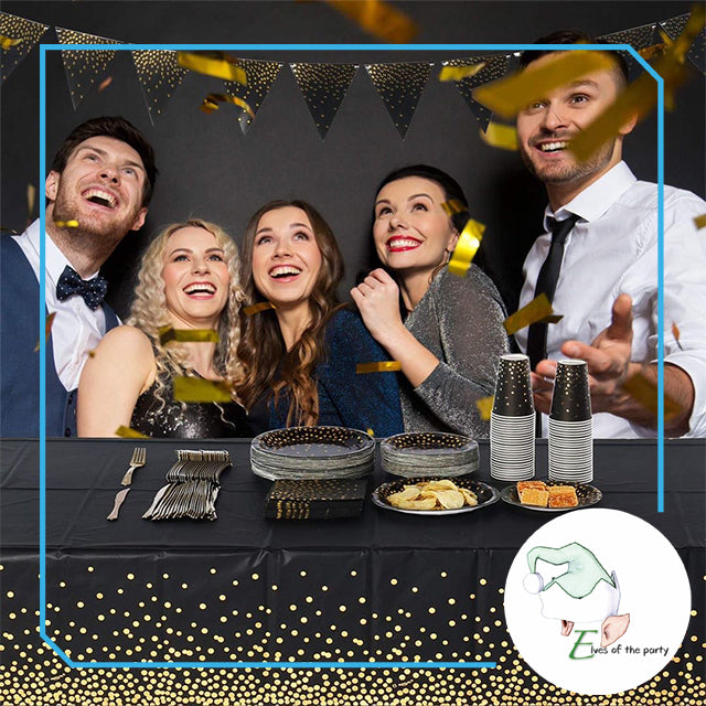 Disposable Tablecover - Confetti Tablecloth