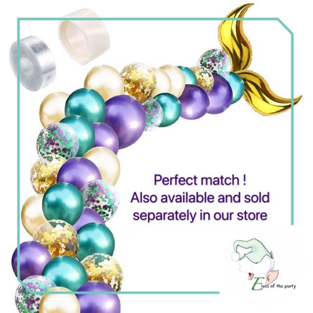Mermaid Under the Sea Balloons