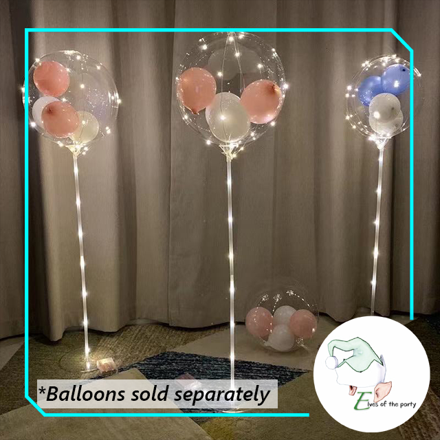 Balloon Stand : 1 Stick with and without light