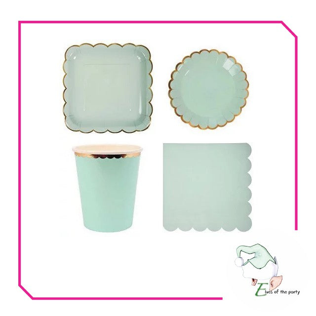 Partyware : Pastel Party Paper Plates and Cups