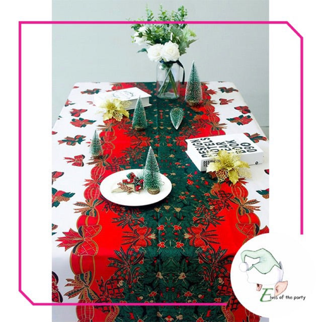 Christmas Tablecloth for 6-Seater Table