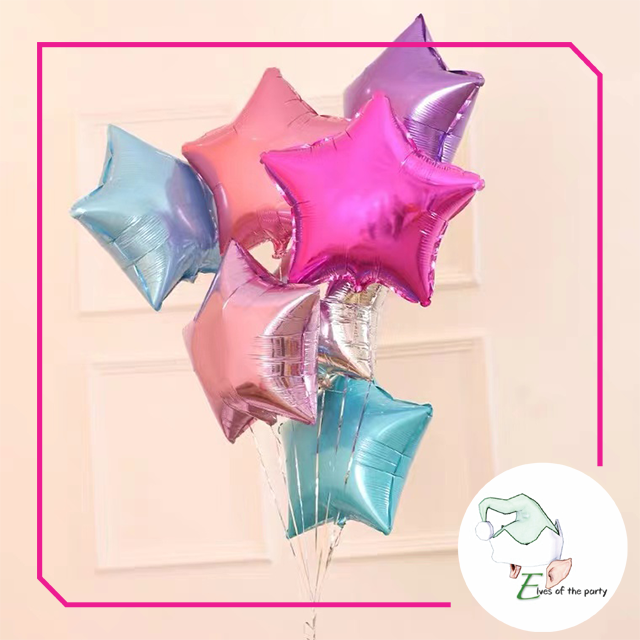 Foil Balloons : Star (5" / 10" / 18")