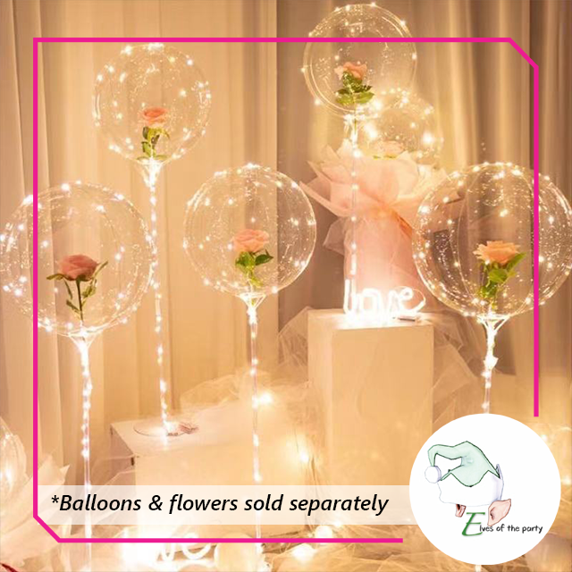 Balloon Stand : 1 Stick with and without light