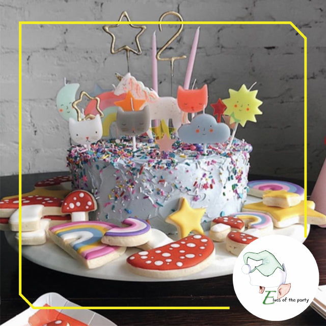 Candles: Wax and Sparkling Number Candles (#0 to #9)