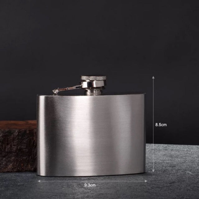 Stainless Steel Hip Flask Whiskey Wine Flask Liquor Flask