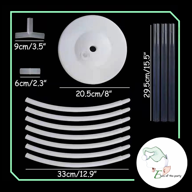 Balloon Stand : Ring Balloon Stand Party Decoration