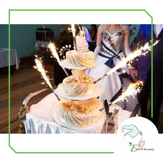 Candles: Smokeless Sparkling Fountain Candles