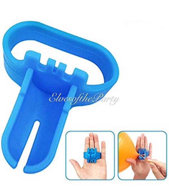 Handheld Balloon Air Pump and Knot Tying Tool